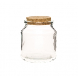 Słoiczek 205 ml zatyczka korkowa